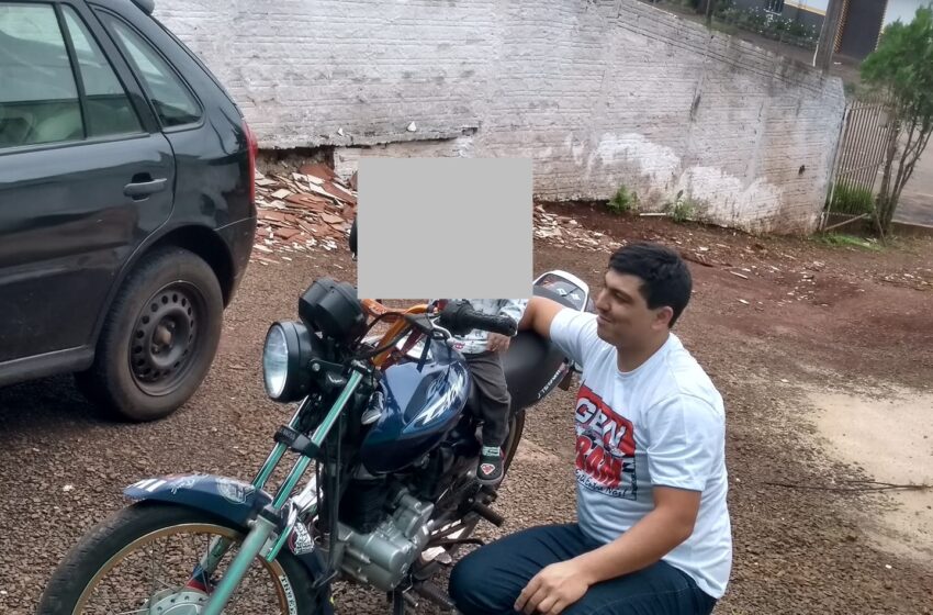  Moto é furtada da garagem de residência em Pitanga. A vítima recebe ligações pedindo dinheiro