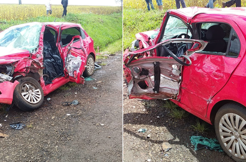  Mais um trágico acidente com morte na PRC-466 entre Pitanga e o Trevo de acesso a Santa Maria do Oeste