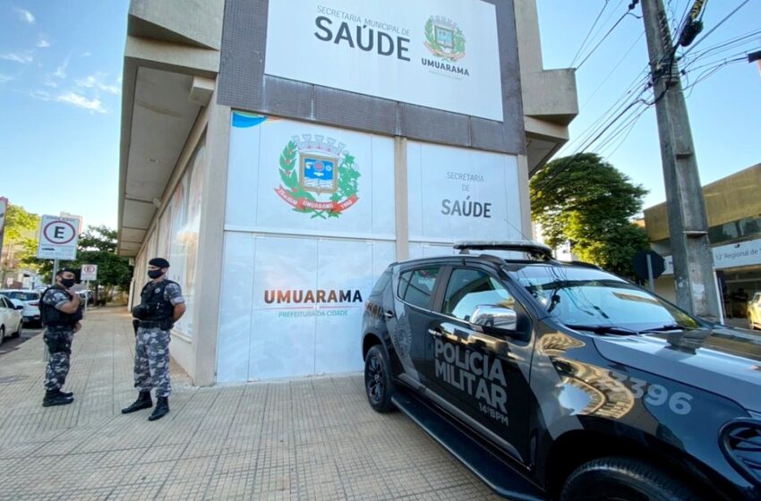  Operação que apura desvios na Saúde prende 7 pessoas e cumpre 62 mandados de busca em Umuarama. Houve busca e apreensão contra o prefeito