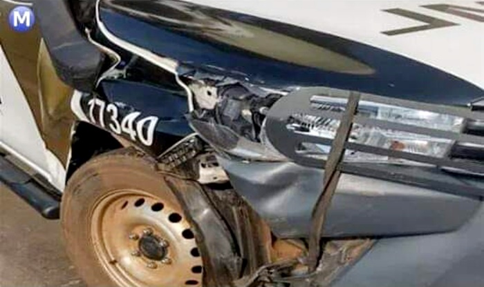  Viatura do IML de Ivaiporã colide com carroça ao retornar com dois corpos do acidente em Nova Tebas