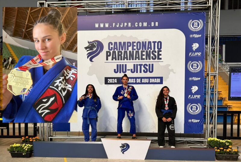  Atleta boaventurense brilha no Campeonato Paranaense de Jiu-Jitsu em Curitiba e traz o 1º lugar